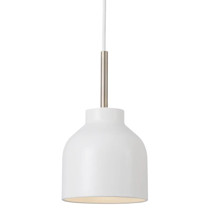 Julian 13 Pendant Metal White