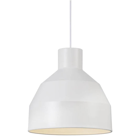 William 27 Pendant Metal White