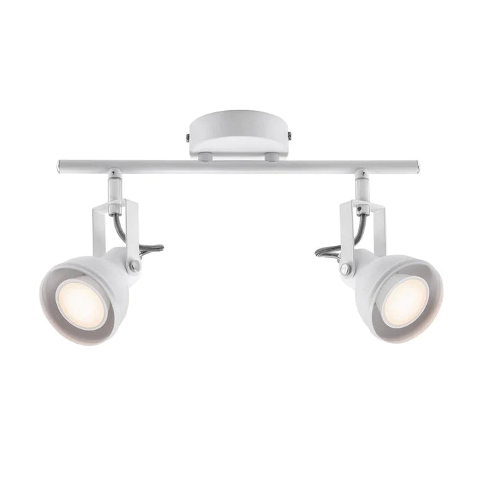 Aslak Ceiling Spotlight White Metal 2*GU10