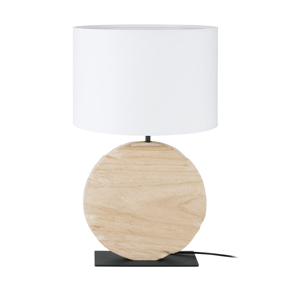 Contessore Table Lamp 1x40w E27 Wood/White