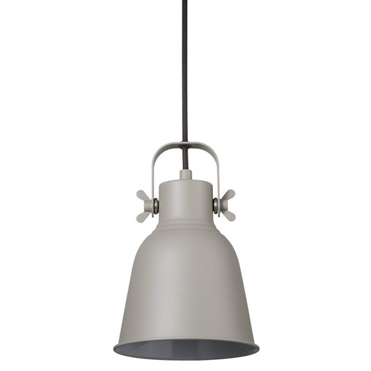 Adrian 16 Pendant Grey Metal/PC E27 Tilt 180°