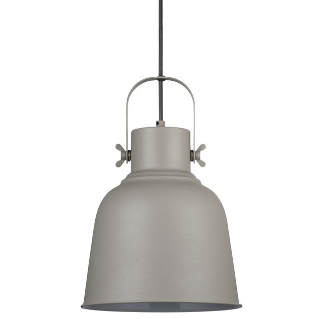 Adrian 25 Pendant Grey Metal/PC E27 Tilt 180°