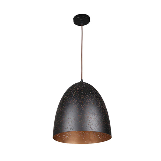 Pendant ES Black Ellipse OD305mm