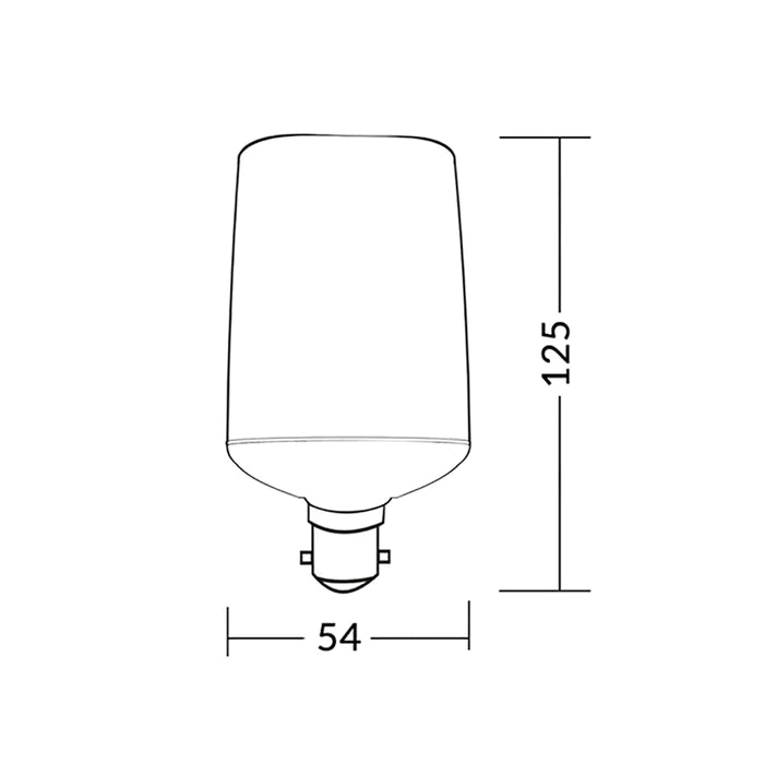 Globe LED ES ST57 PEAR 4W Firework Effect 50 Lm