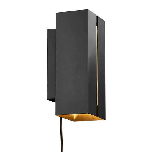 Curtiz Wall Up/Down Black Aluminium/Metal 2*4.5W 3-Step Dim 2.7K