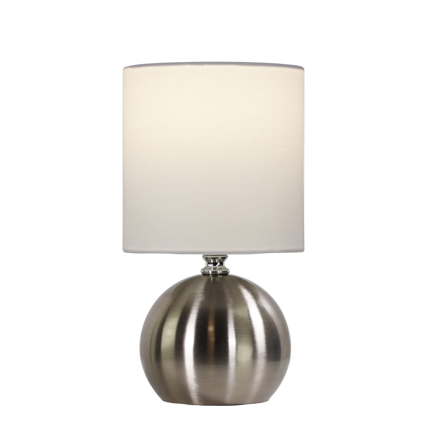 Lotti Touch Lamp Brushed Chrome On / Off