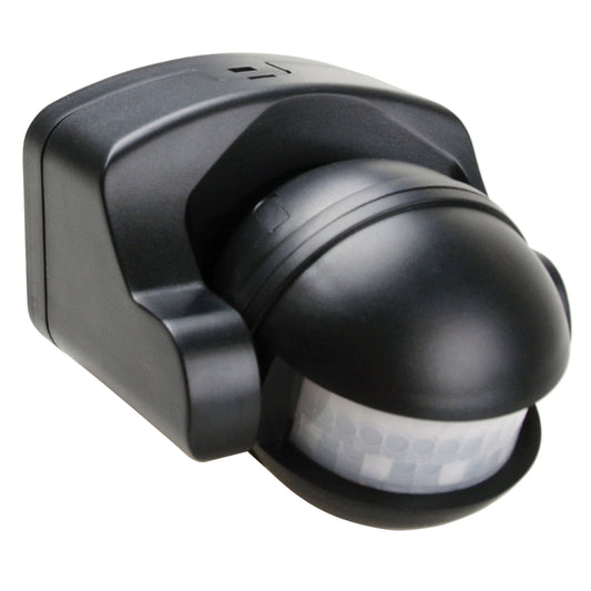 Lightwatch Sensor Wall U/Eave Mounted Black