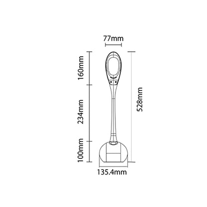 Mood Table Light 6.5W White Hook OD115mm CCT w/flexible neck