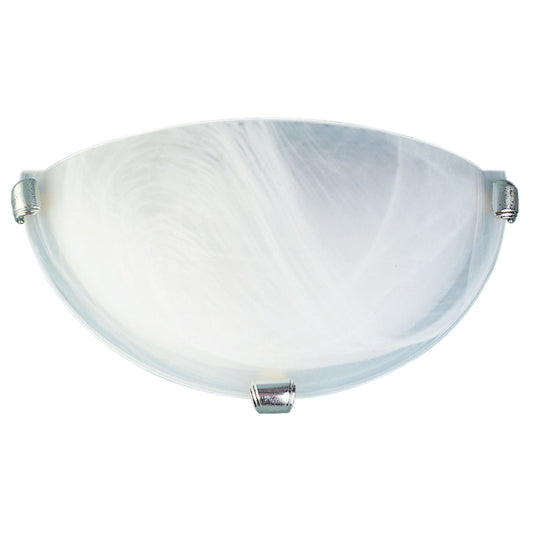 Remo 30cm Wall Sconce Alabaster / Chrome