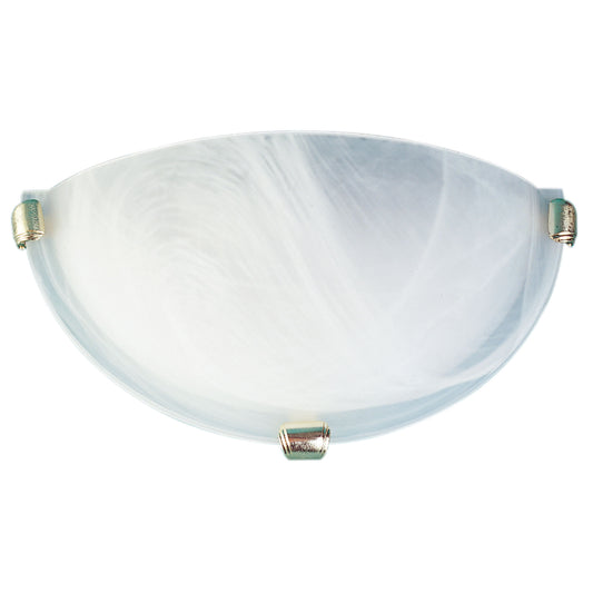 Remo 30cm Wall Sconce Alabaster / Gold