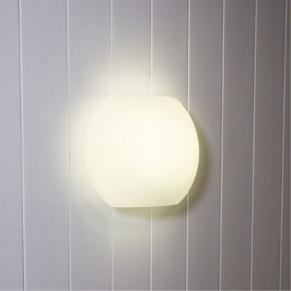 Elba Flush Mount Opal Wall Light