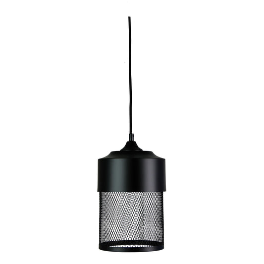 Chester.18 Single Mesh Pendant Black