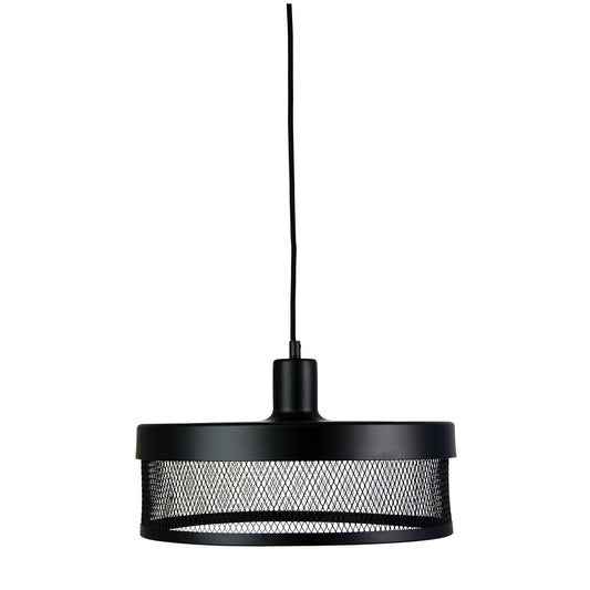 Chester.36 Single Mesh Pendant Black