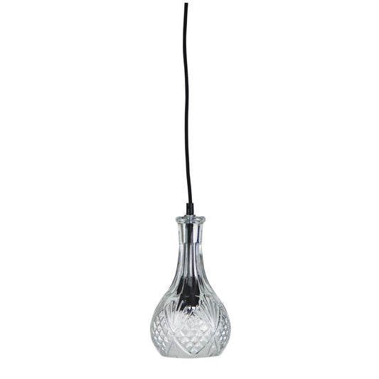 Decant.1 Single Pendant Clear Glass