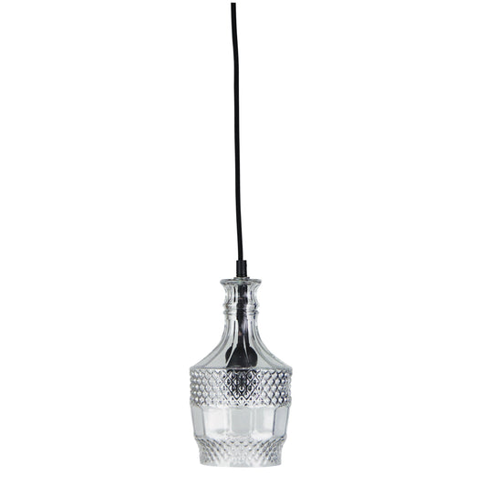 Decant.3 Single Pendant Clear Glass