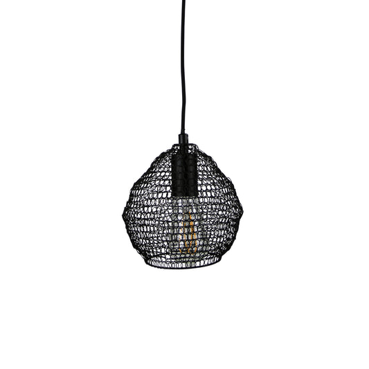 Mudag.20 Small Mesh Pendant Black