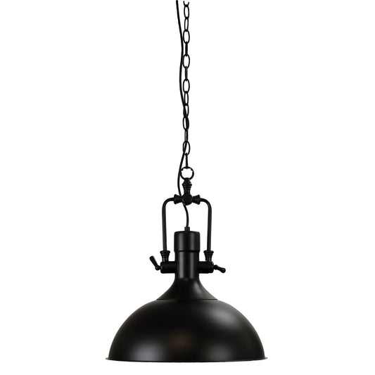 Cottage Single Pendant Black