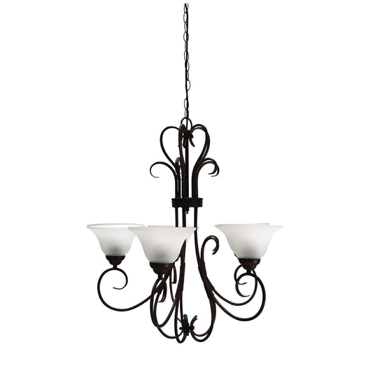 Gaston 5LT Up Pendant Bronze