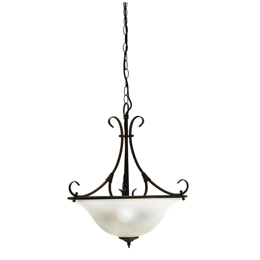 Gaston 3LT Single Pendant Bronze