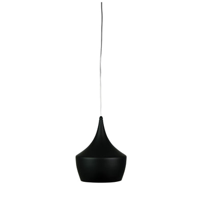 Chino 3 Metal Shade Pendant Matt Black