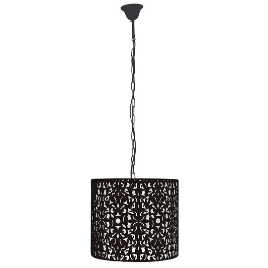 Vicky 35 1LT Pendant Matt Black E27