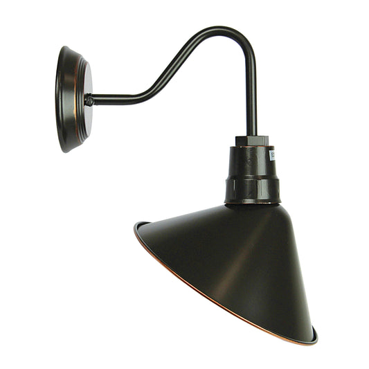 Derwent Wall Light Rubbed Bronze (Orb)