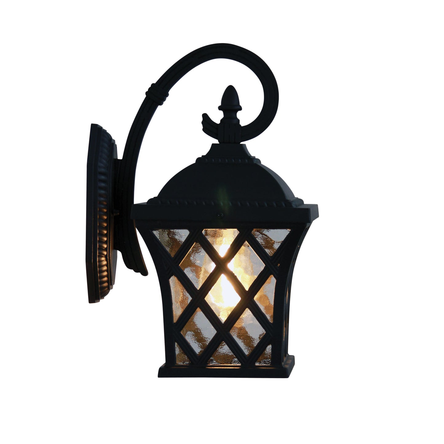 Fairview Outdoor Wall Light Black