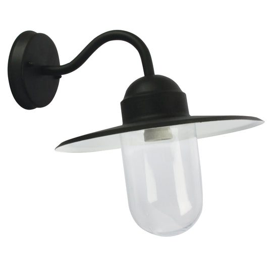 Alley Outdoor Wall Light Black