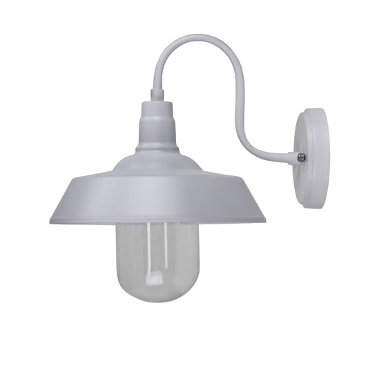 Hudson Barn Style Outdoor Light White