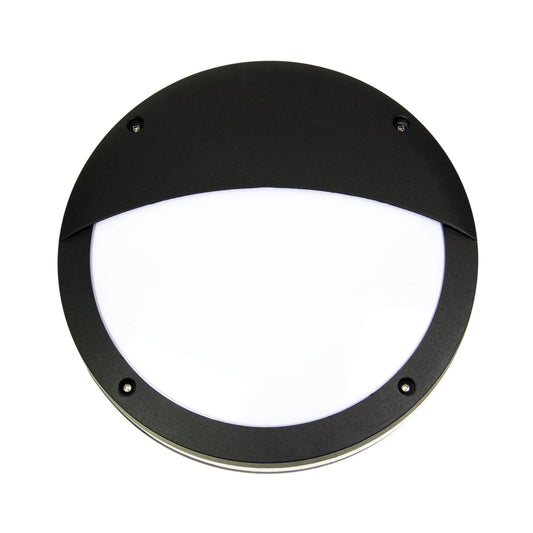 Tonato Eyelid Black Outdoor Light E27