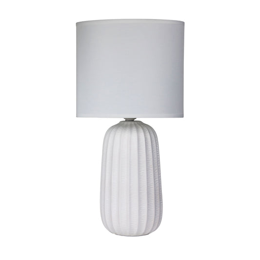 Benjy.25 Complete Table Lamp White