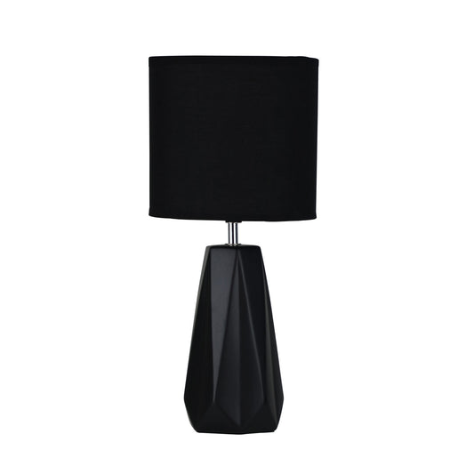 Shelly Complete Table Lamp Black