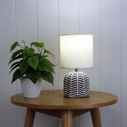 Mandy Complete Table Lamp Grey