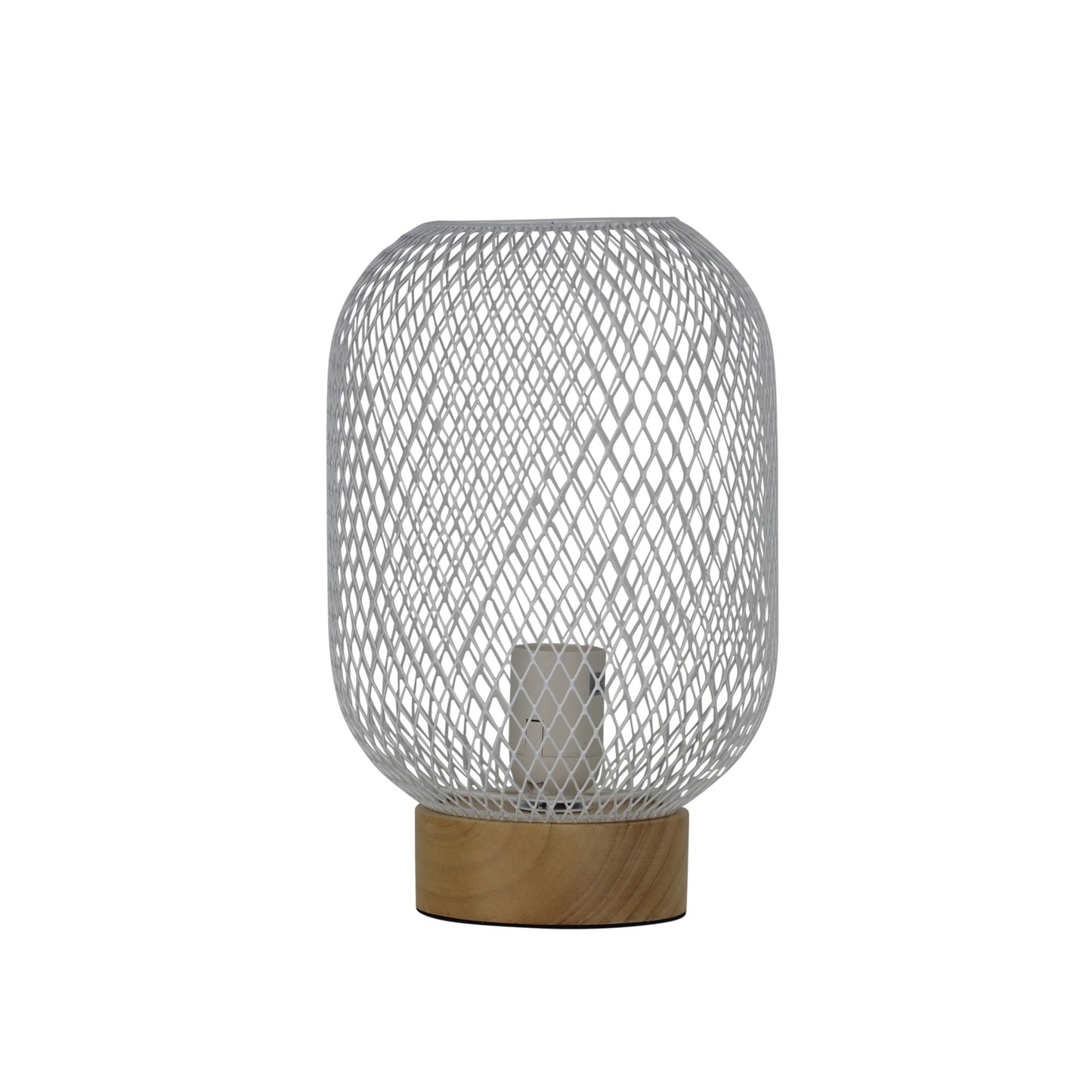 Tilda Mesh Table Lamp White