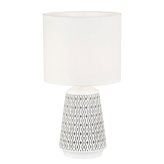 Moana.45 Complete Table Lamp White