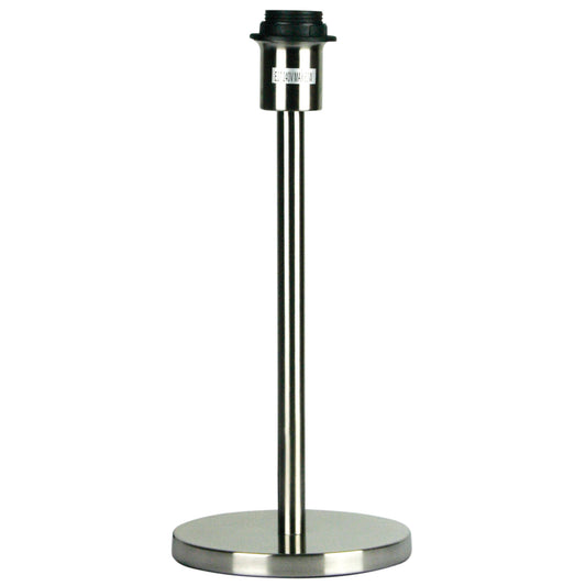 Spoke 35 Table Lamp Base Brushed Chrome