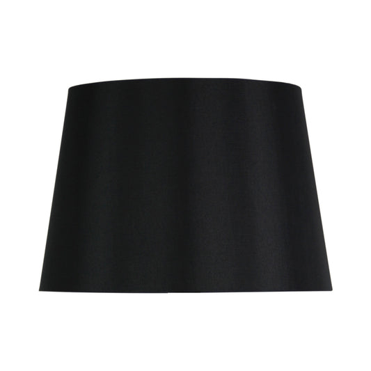 280-350-240 / 14" Satin Black Hardback E27 Lamp Shade