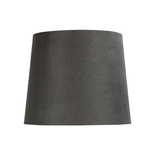 225-275-225 / 11" Battleship Suede Shade E27 Lamp Shade