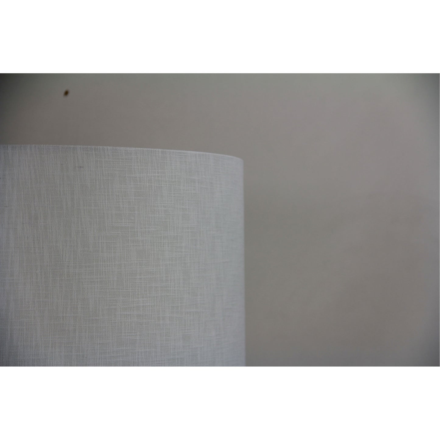 400-400-250 / 16" Drum White Linen Shade E27 Lamp Shade