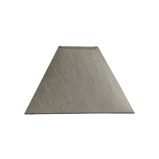 100-280-200 / 11" Sq Taper Silver E27 Lamp Shade