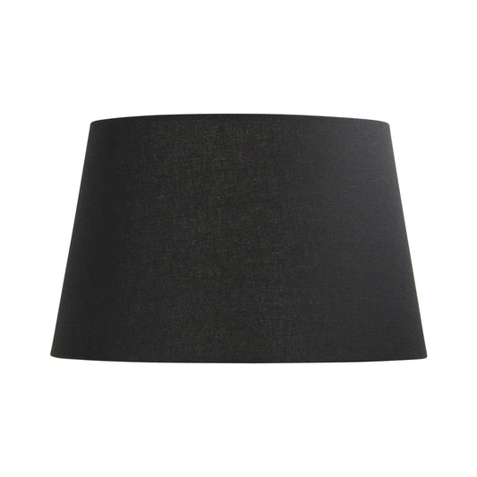 340-430-270 / 17"  Black Linen Hardback E27 Lamp Shade