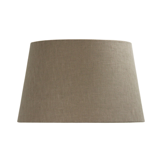 340-430-270 / 17"  Coffee Burlap Hardback E27 Lamp Shade