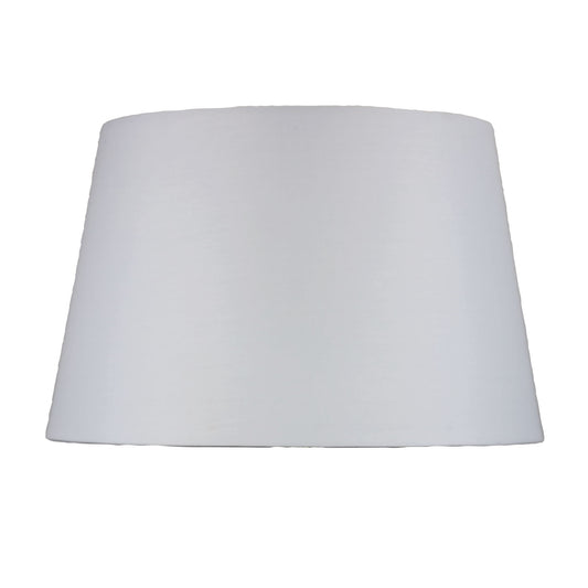 340-430-270 / 17"  White Cotton Hardback E27 Lamp Shade