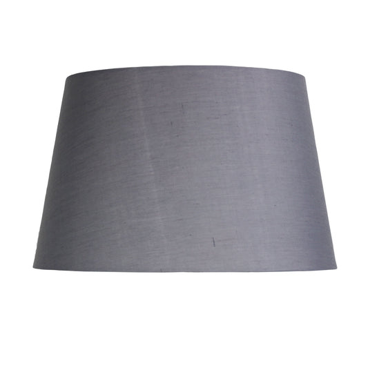 340-430-270 / 17"  Grey Cotton Hardback E27 Lamp Shade