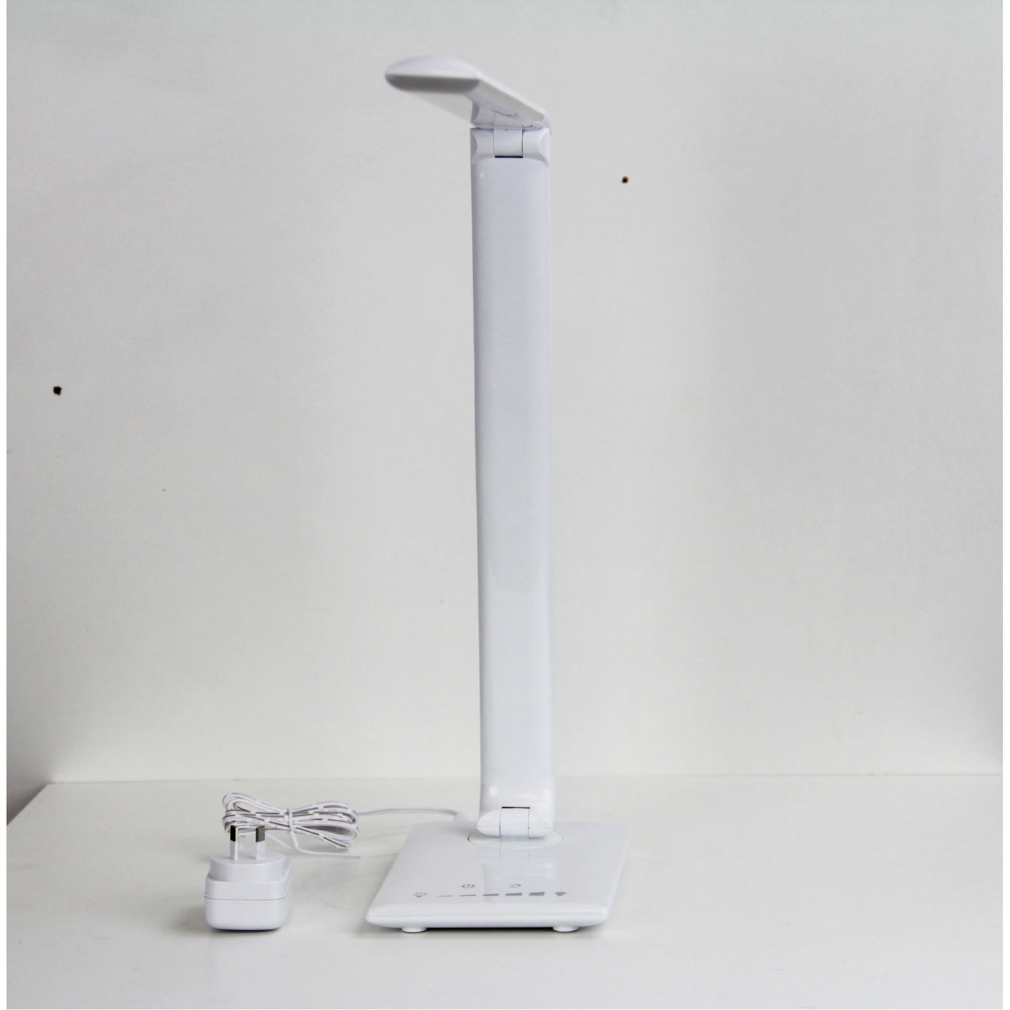 Luke LED White Desk Lamp Touch Dim Usb Port