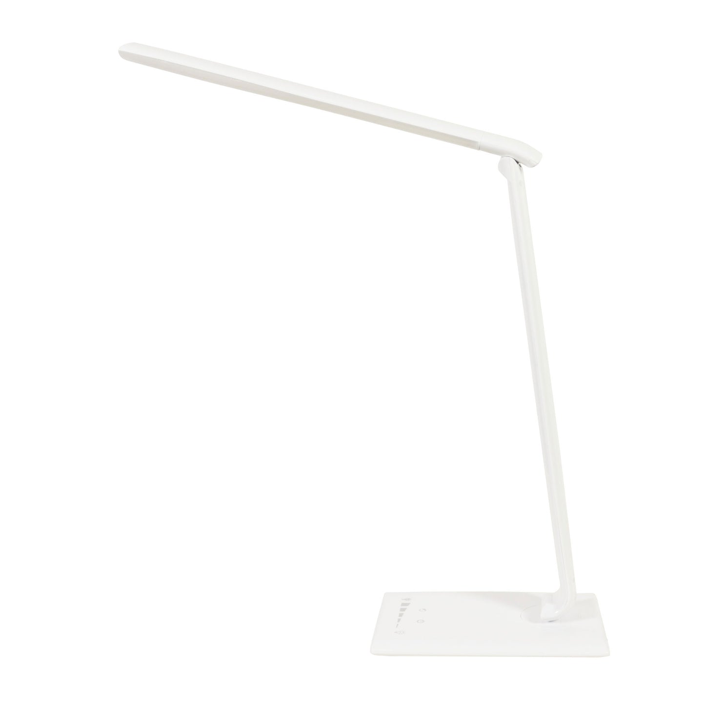 Luke LED White Desk Lamp Touch Dim Usb Port