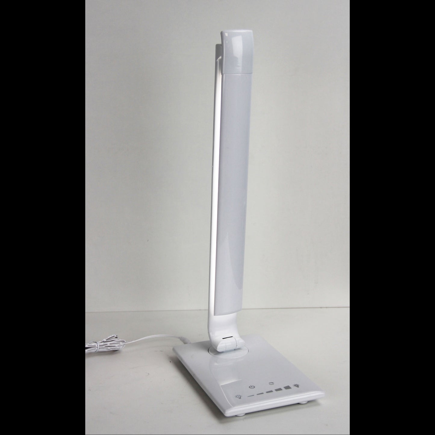 Luke LED White Desk Lamp Touch Dim Usb Port