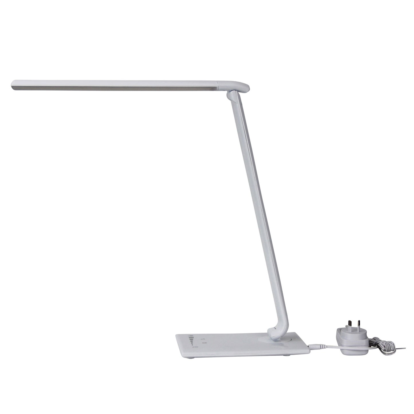 Luke LED White Desk Lamp Touch Dim Usb Port