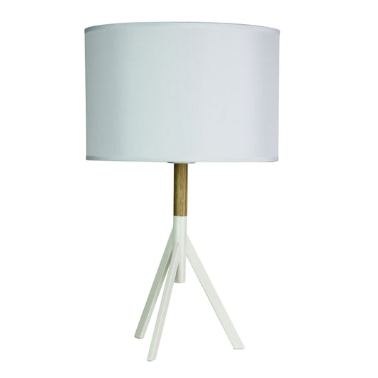 Micky Table Lamp Complete Antique White