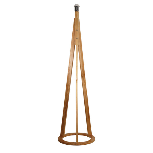 Stabb Kd Floor Lamp Base Timber Tripod